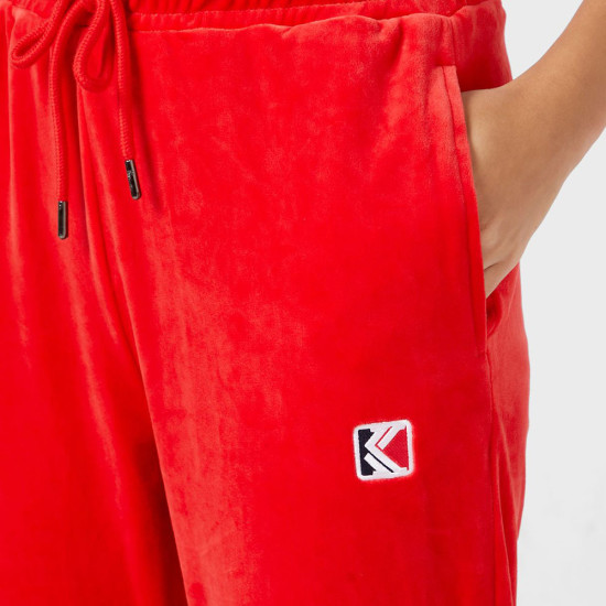 Karl Kani Γυναικείο παντελόνι φόρμας Retro Velvet Trackpants